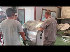 Flexibiliteit Aluminium spoel SMP verf met goede slagweerstand 0.2-3.0mm 500-1600mm