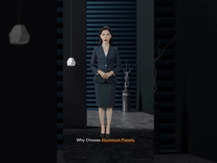 Premium gegolfde aluminium dakplaten op maat